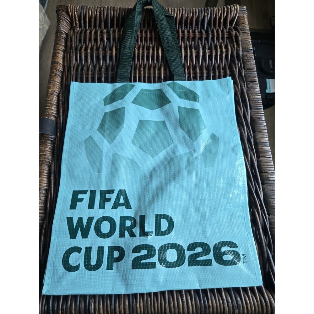 FIFA World Cup 26 Reusable Bag  Official Merchandise ,light Blue,New With Tag.